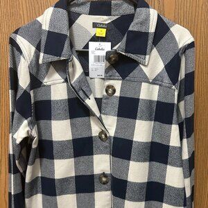 Cabela’s Women Flannel Button Down Shirt